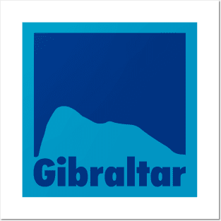 Gibraltar - find your colour Posters and Art